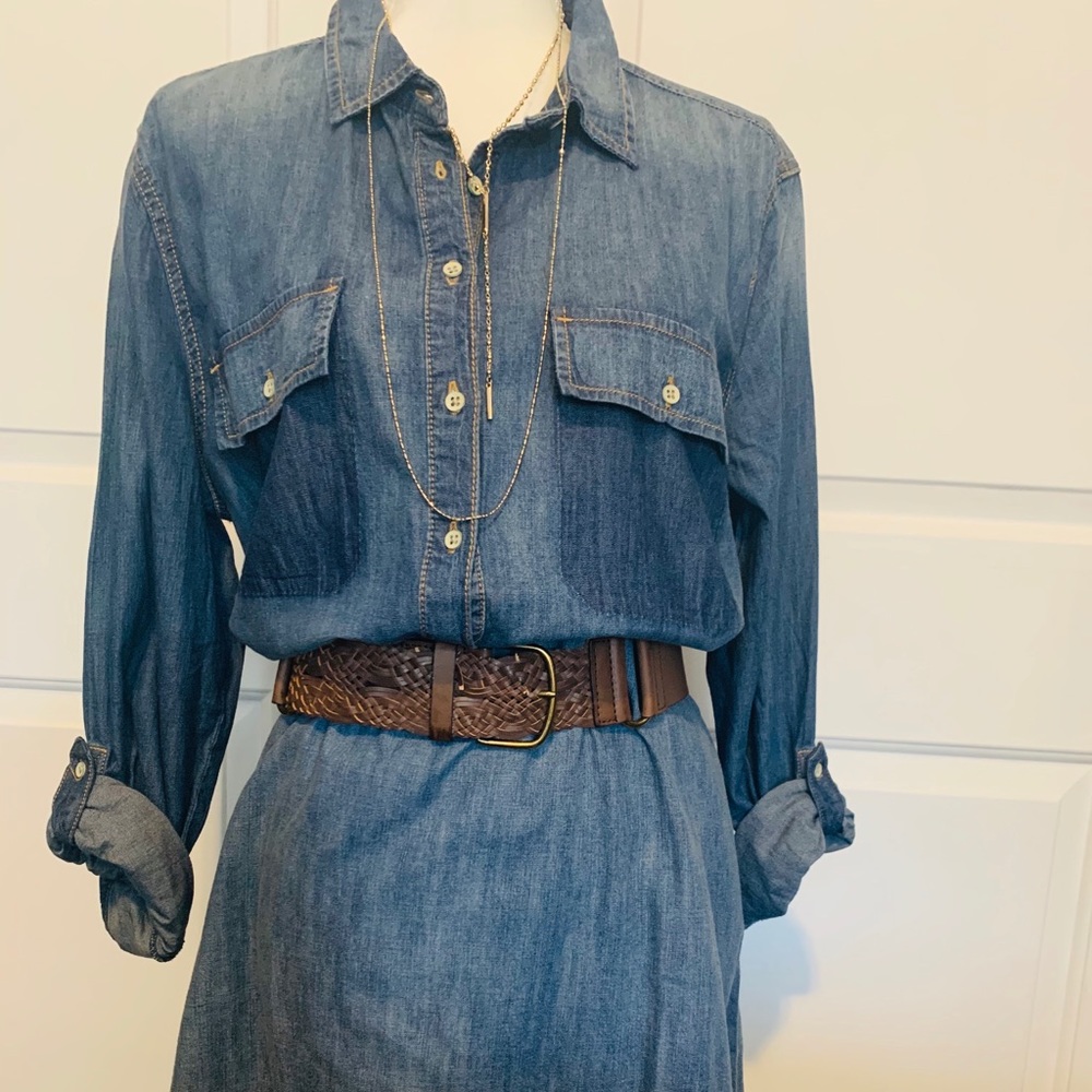 Joe Fresh Denim Shirtdress - XL